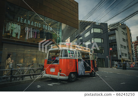 澀谷貓街附近的東京風光的城市風光 66243250