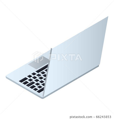 New laptop icon, isometric style New laptop icon, isometric style 66243853