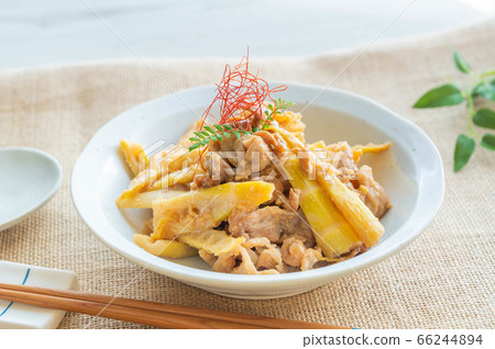 味bamboo炒筍和豬肉 66244894