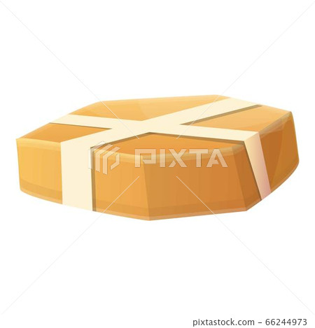 Delivery box icon, cartoon style 66244973