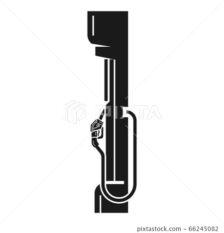 Petrol station stand equipment icon, simple style 66245082