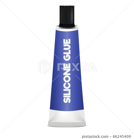 Silicone glue icon, realistic style 66245409