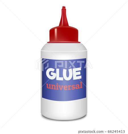 Universal glue icon, realistic style 66245413