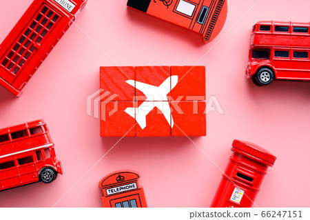 Travel & transport icon on colorful concept Travel & transport icon on colorful concept 66247151
