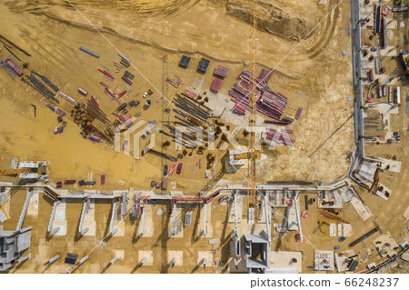 Construction site from above. 66248237
