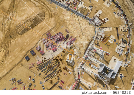 Construction site from above. 66248238