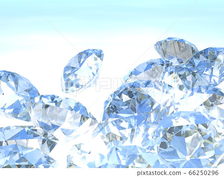 CG illustration design background of brilliant cut diamond image CG illustration design background of brilliant cut diamond image 66250296