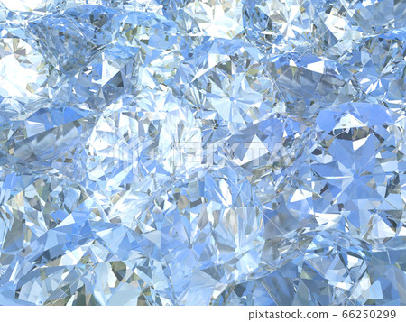 CG illustration design background of brilliant cut diamond image 66250299