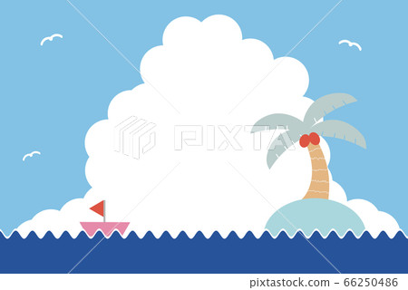 Palm trees and islands Palm trees and islands 66250486