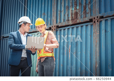 Container Shipping Logistics Engineering of Import/Export Transportation Industry Container Shipping Logistics Engineering of Import/Export Transportation Industry 66250944