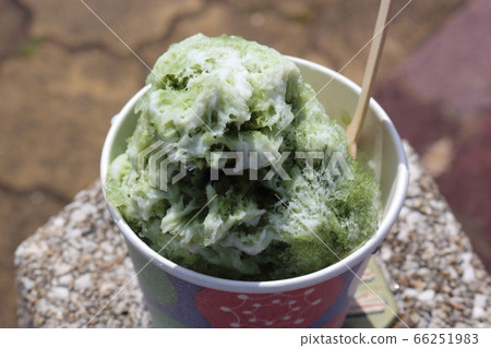 Matcha shaved ice Matcha shaved ice 66251983