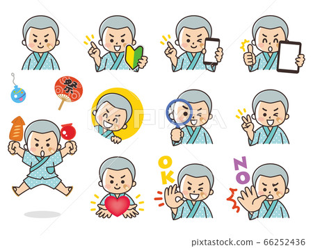 Boys wearing Jinbei Summer Festival Festival Event Variation 66252436