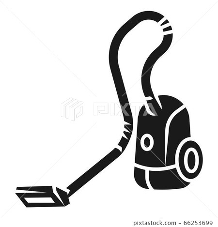 Sack vacuum cleaner icon, simple style 66253699