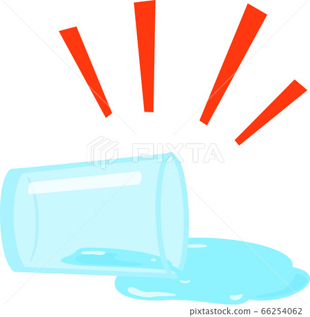 spilling water clipart image