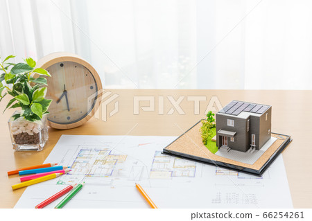 Real estate housing drawing house design image 66254261