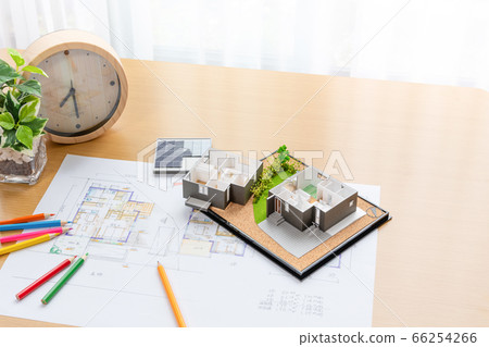 Real estate housing drawing house design image 66254266