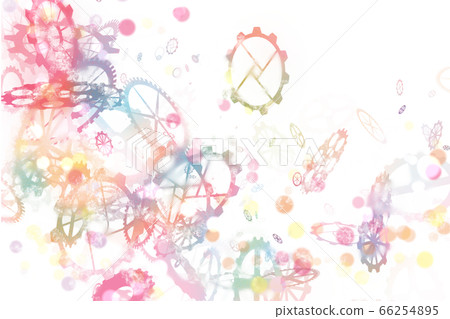 Iridescent gears bursting Iridescent gears bursting 66254895