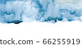 Indigo Blue watercolor background with splash abstract modern illustration banner. Wide wallpaper with grunge texture. 66255919