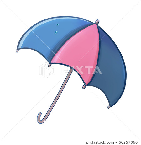 Pink and shop blue umbrella