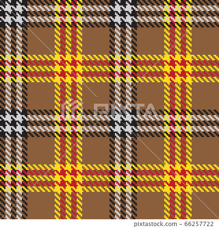 Classical checkered tartan pattern. 66257722