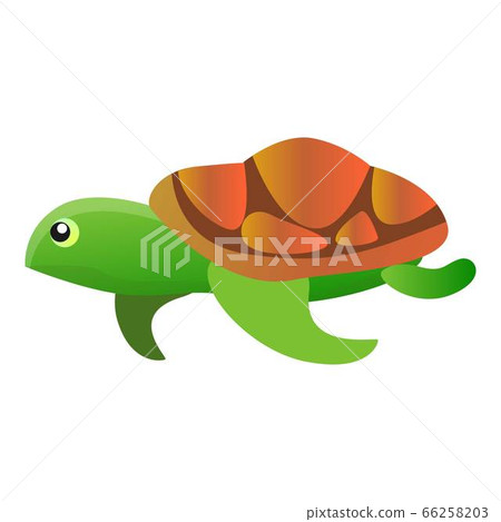 Ocean turtle icon, cartoon style Ocean turtle icon, cartoon style 66258203