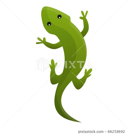Top view reptile icon, cartoon style Top view reptile icon, cartoon style 66258692