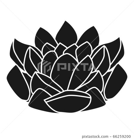 Houseplant succulent icon, simple style Houseplant succulent icon, simple style 66259200