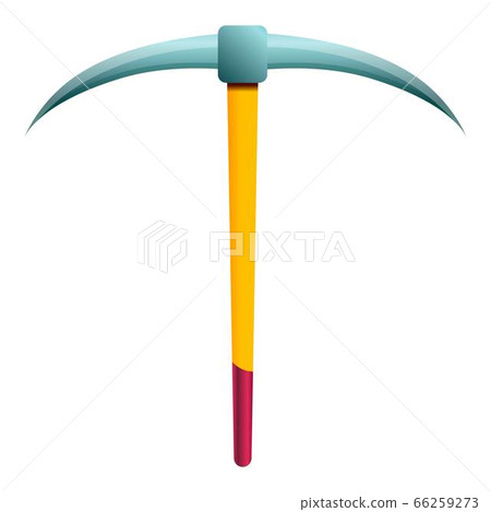 Mine pick icon, cartoon style Mine pick icon, cartoon style 66259273