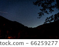 Starry sky in the mountains 66259277