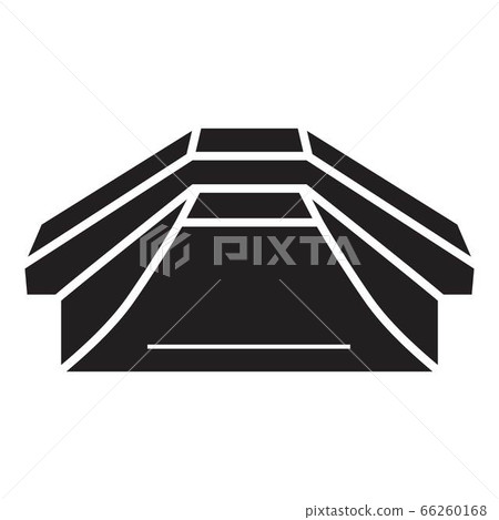 Skatepark icon, simple style Skatepark icon, simple style 66260168