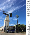 Los Angeles blue sky 66260228