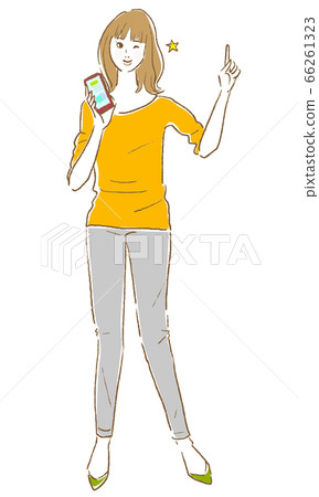 female, lady, woman 66261323