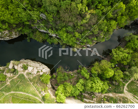 Amazing granite Buky Canyon on Hirskyi Tikich river 66262700