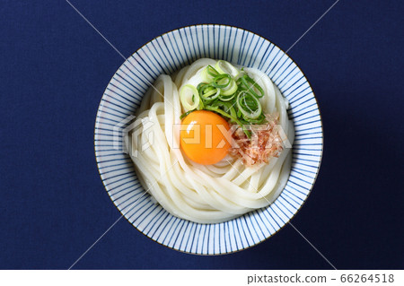 Kamatama udon, dark blue background Kamatama udon, dark blue background 66264518