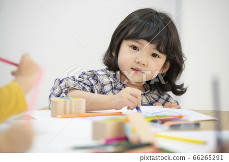 生活方式,女孩,幼兒園 生活方式,女孩,幼兒園 66265291