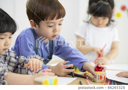 生活方式，男孩，女孩，幼兒園 66265328