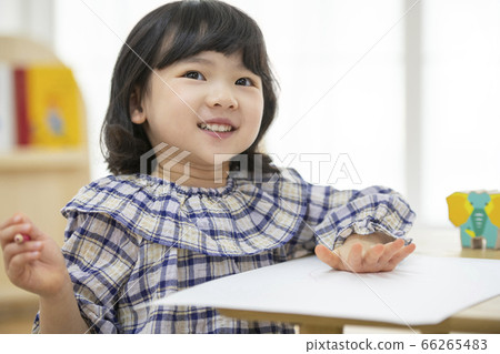 生活方式，女孩，幼兒園 66265483