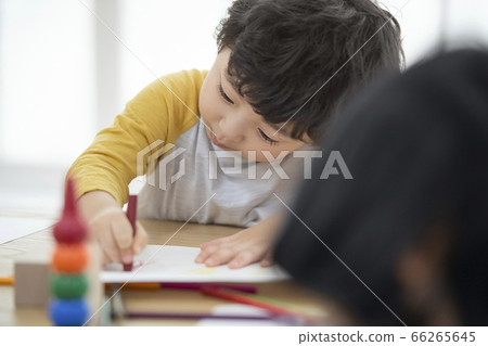 生活方式，男孩，幼兒園 66265645
