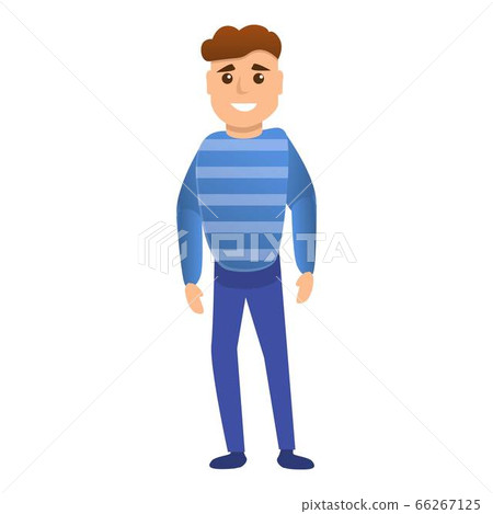 Cute smiling sailor icon, cartoon style Cute smiling sailor icon, cartoon style 66267125