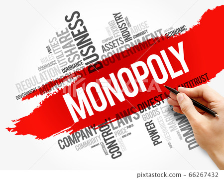 Monopoly word cloud collage, business concept Monopoly word cloud collage, business concept 66267432