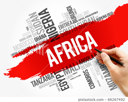 List of African countries word cloud collage List of African countries word cloud collage 66267492