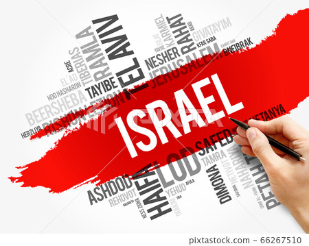 List of cities and towns in Israel, word cloud 66267510