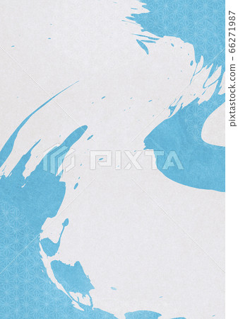 Japanese-style background material-lines that look like they were drawn with a brush Japanese-style background material-lines that look like they were drawn with a brush 66271987