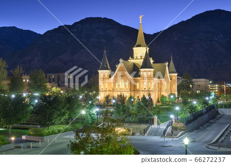 Provo, Utah, USA at Provo City Center Temple 66272237