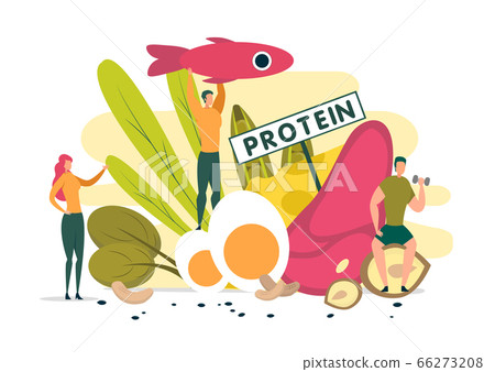 Protein-rich Foods Benefits Person and Athlete. Protein-rich Foods Benefits Person and Athlete. 66273208