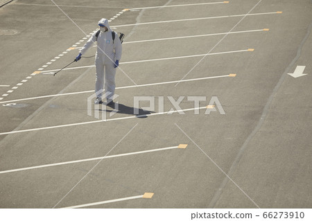 Disinfestion in Parking Lot 66273910