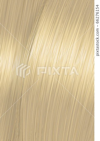 Realistic golden blond straight hair texture background 66276154