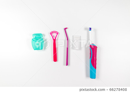 pink toothbrush