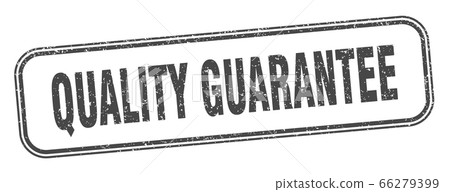 quality guarantee stamp. quality guarantee square 66279399