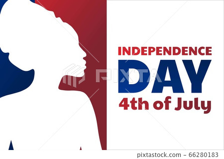 Independence Day in United States of America, USA. 4th of July. Holiday concept. Template for Independence Day in United States of America, USA. 4th of July. Holiday concept. Template for 66280183